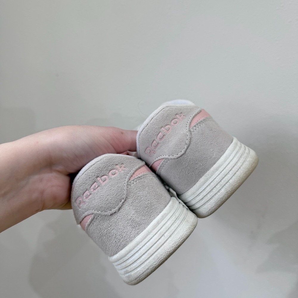 Pink Reebok Court Sneakers (7.5) - Picture 5 of 7